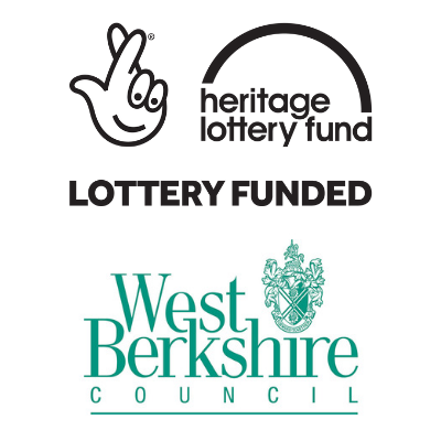 Heritage lottery fund and WBC logos