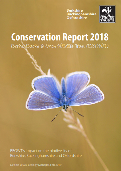 Cover of the 2018 conservation report