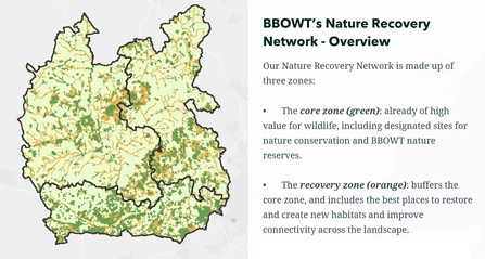 BBOWT's Nature Recovery Network map