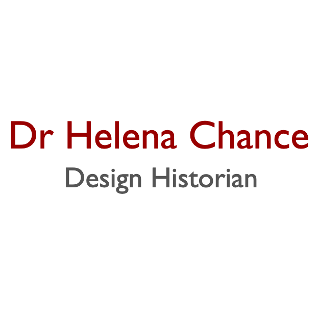 Dr Helena Chance, Design Historian