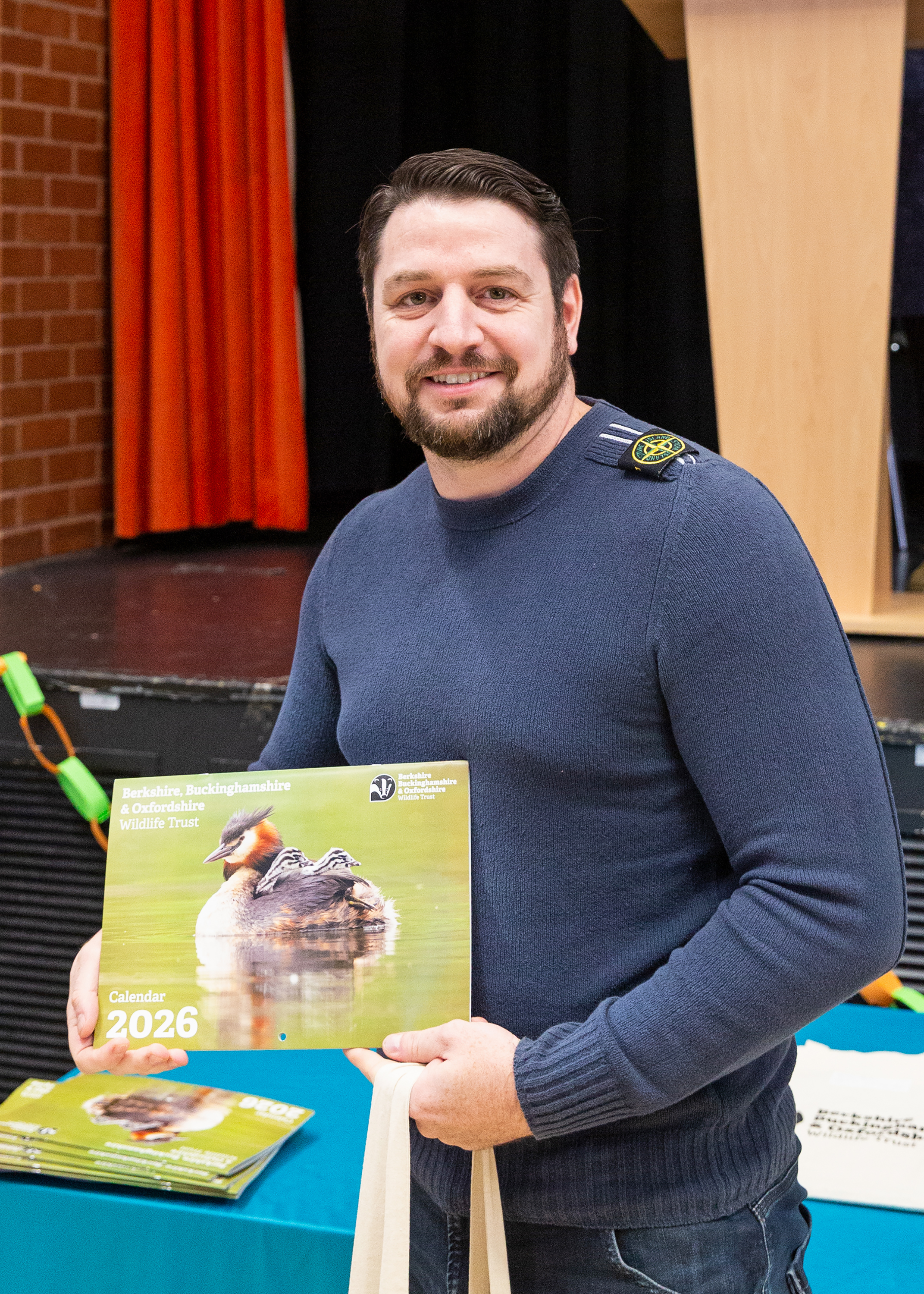 Thomas Roberts, winner of the People's Choice Award in the 2025 BBOWT Photography Competition