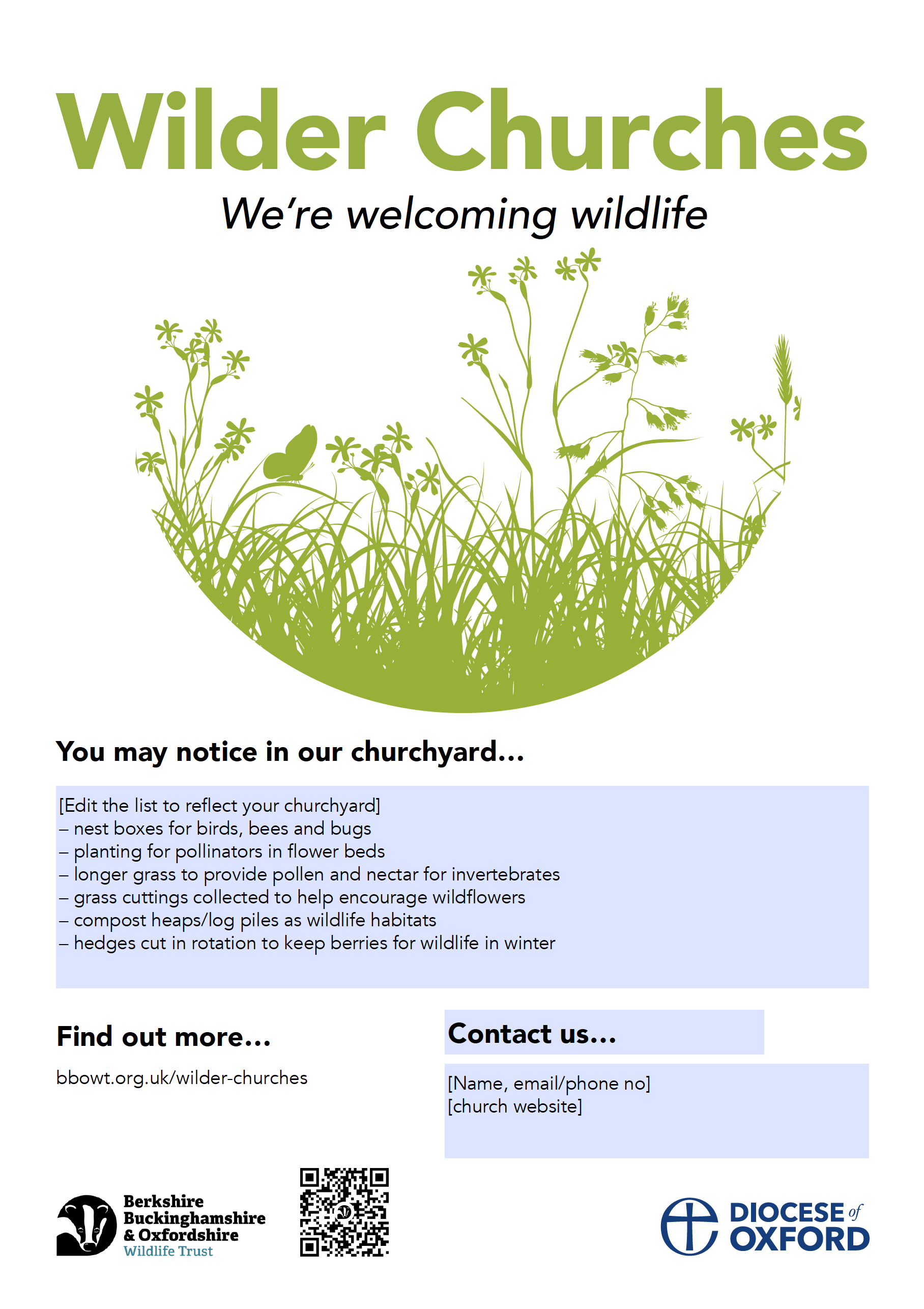 Wilder Churches poster