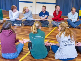 Fun and games at a BBOWT All Staff day