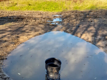 Water control structure at Wadley Stream