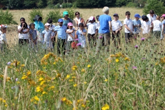 Schoolchildren at Woolley Firs by Ric Mellis