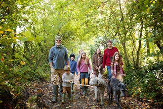 family walk