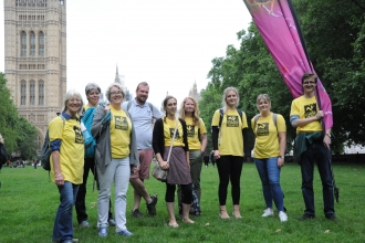 BBOWT staff and volunteers