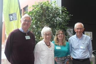 Members of Chimney Meadows Work Party at Volunteer Awards