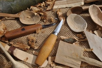 spoon carving by David Willis