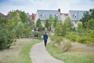 A 'green' new housing estate in the parish of Cambourne, Cambridgeshire. Picture: Matthew Roberts