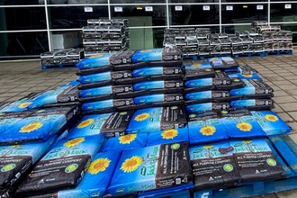 Peat compost for sale at B&Q. Picture: The Wildlife Trusts