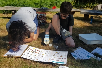 Teen Rangers bug hunting WGP