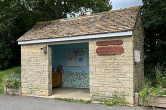 Bus shelter converted into community wildlife information hub