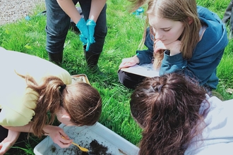 Stream investigation day by Anne Jackson