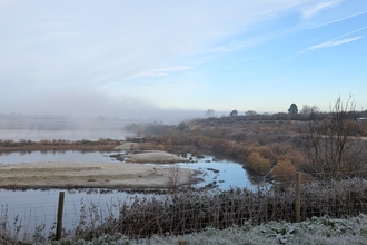 College Lake in Winter
