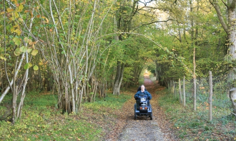 Tramper in use at Warburg Nature Reserve