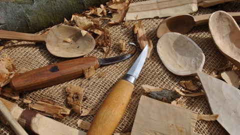spoon carving by David Willis