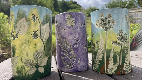 Botanical vase