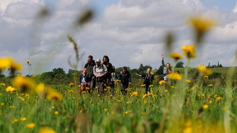 Group guided walk by Zsuzsanna Bird