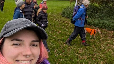 Group of people walking