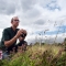 Ecology officer Colin surveying for birds