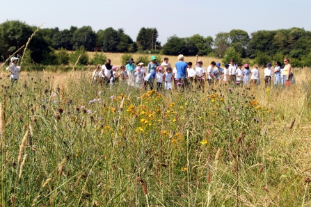 School children at Woolley Firs by Ric Mellis