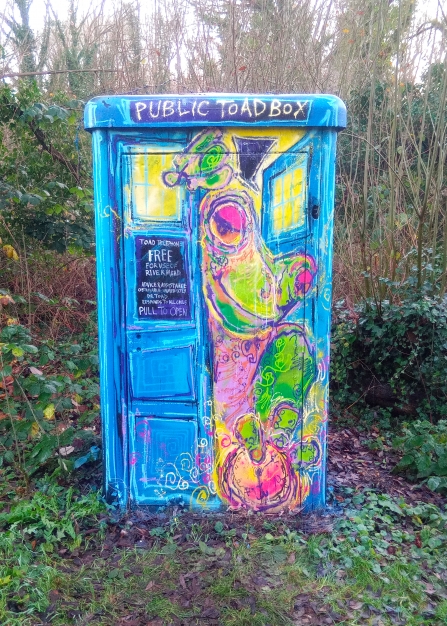 Rivermead Nature Park Toad TARDIS