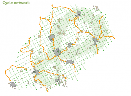 100 miles cycle network