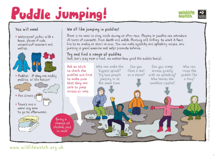 puddle jumping sheet