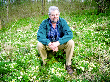 Mick Jones, volunteer warden at BBOWT's Dancersend nature reserve for more than 40 years. Picture: BBOWT