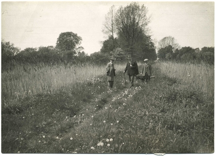 Naturalists at Woodwalton Fen, Huntingdonshire, in 1935. Picture: The Wildlife Trusts