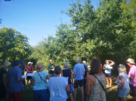 Group of people outside