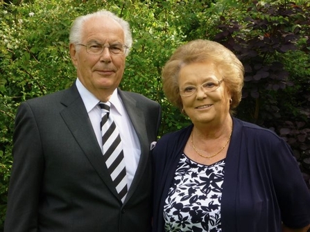 BBOWT Chilterns group volunteers Richard and Julie Birch.