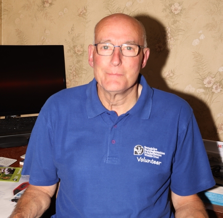 BBOWT volunteer Roger Walton