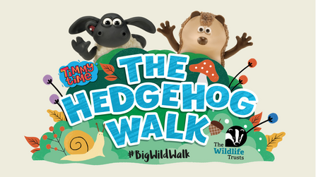 The Big Wild Walk hedgehog walk