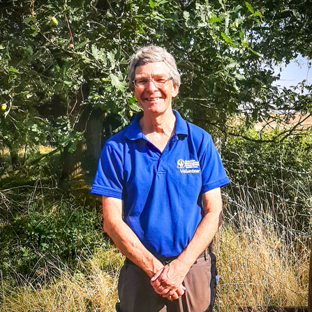 BBOWT volunteer Brian Crathorne