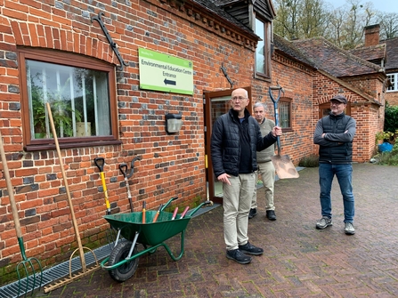 Members of BBOWT's Community Network at a workshop at Woolley Firs