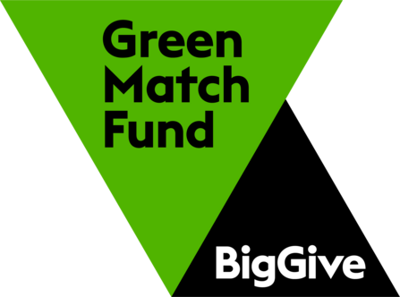 Logo for the Green Match Fund: Big Give appeal