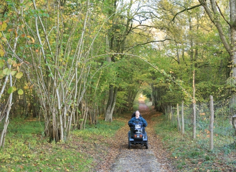 Tramper in use at Warburg Nature Reserve