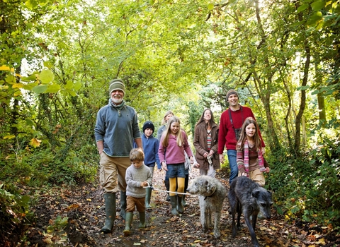 family walk