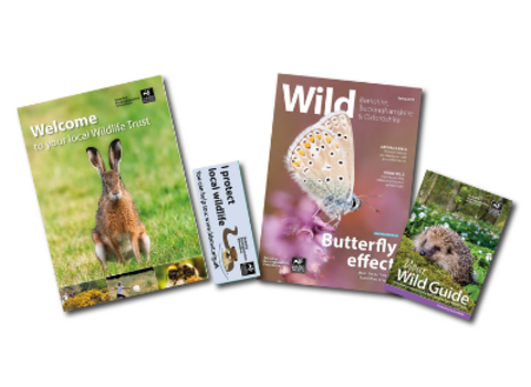 Your BBOWT membership pack